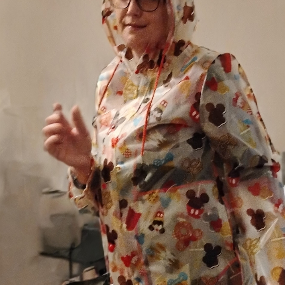 Disney Red and Brown Mickey Mouse Jacket